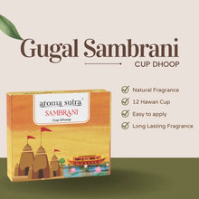 Load image into Gallery viewer, GUGAL SAMRANI HAWAN CUP | PACK OF 2