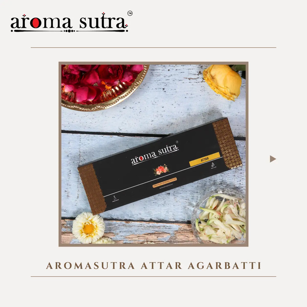 AromaSutra Agarbaati - Attar | 240 gram AromaSutra by Lekhh Enterprises