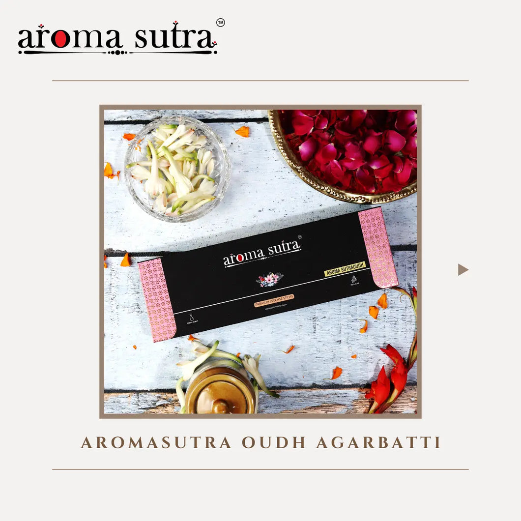AromaSutra Agarbatti - Oudh | 240 Gram AromaSutra by Lekhh Enterprises