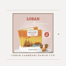 Load image into Gallery viewer, Loban Samrani dhoop Cup | PAck of 12 CUP AromaSutra by Lekhh Enterprises

