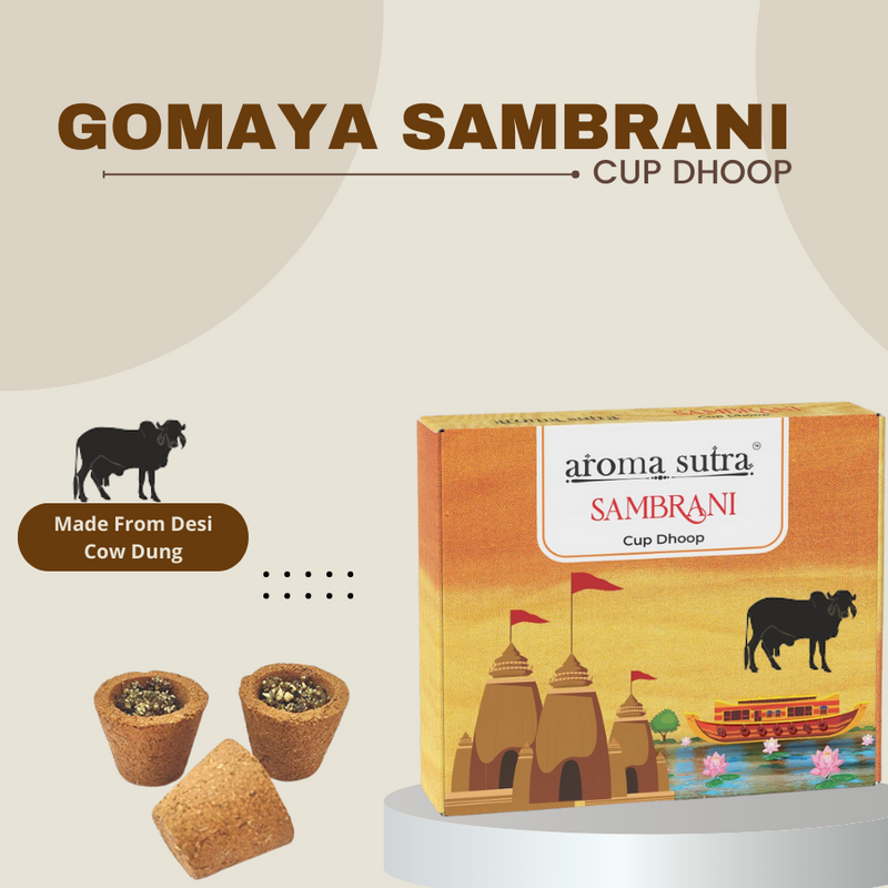 GOMAYA SAMRANI HAWAN CUPS | PACK OF 2